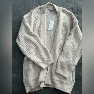 Pink rose women’s knitted sweater